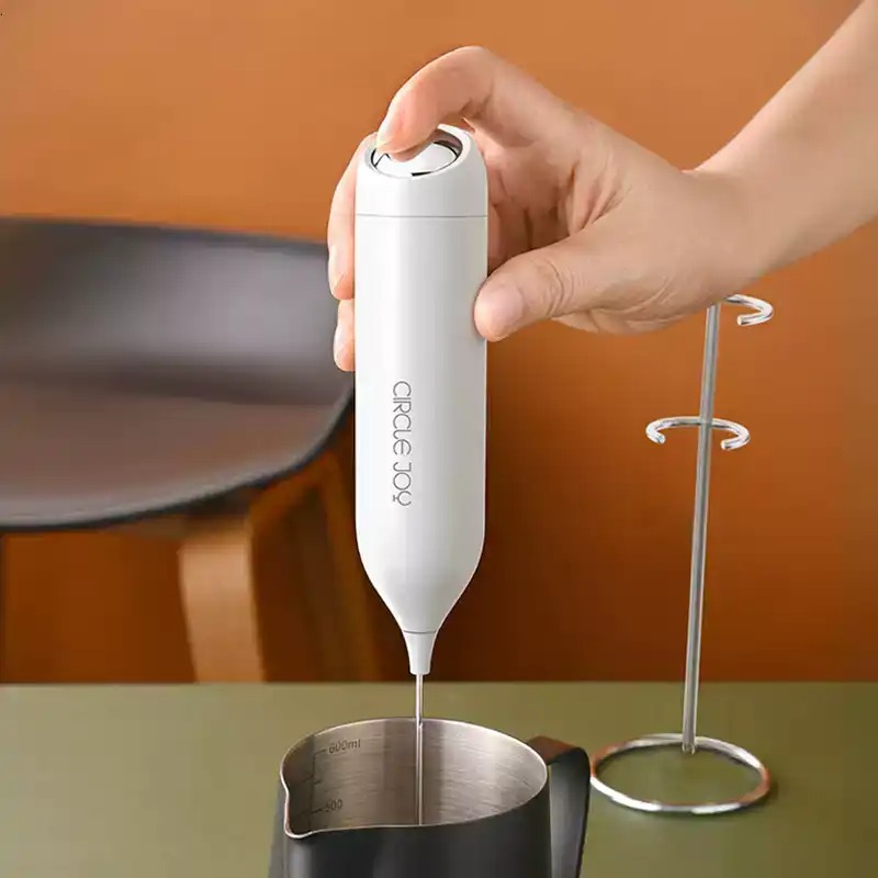 電動ミルク泡立て器、コーヒー泡立て器、家庭用泡立て器、ミルク - Electric Milk Frother Handheld のレビューと価格