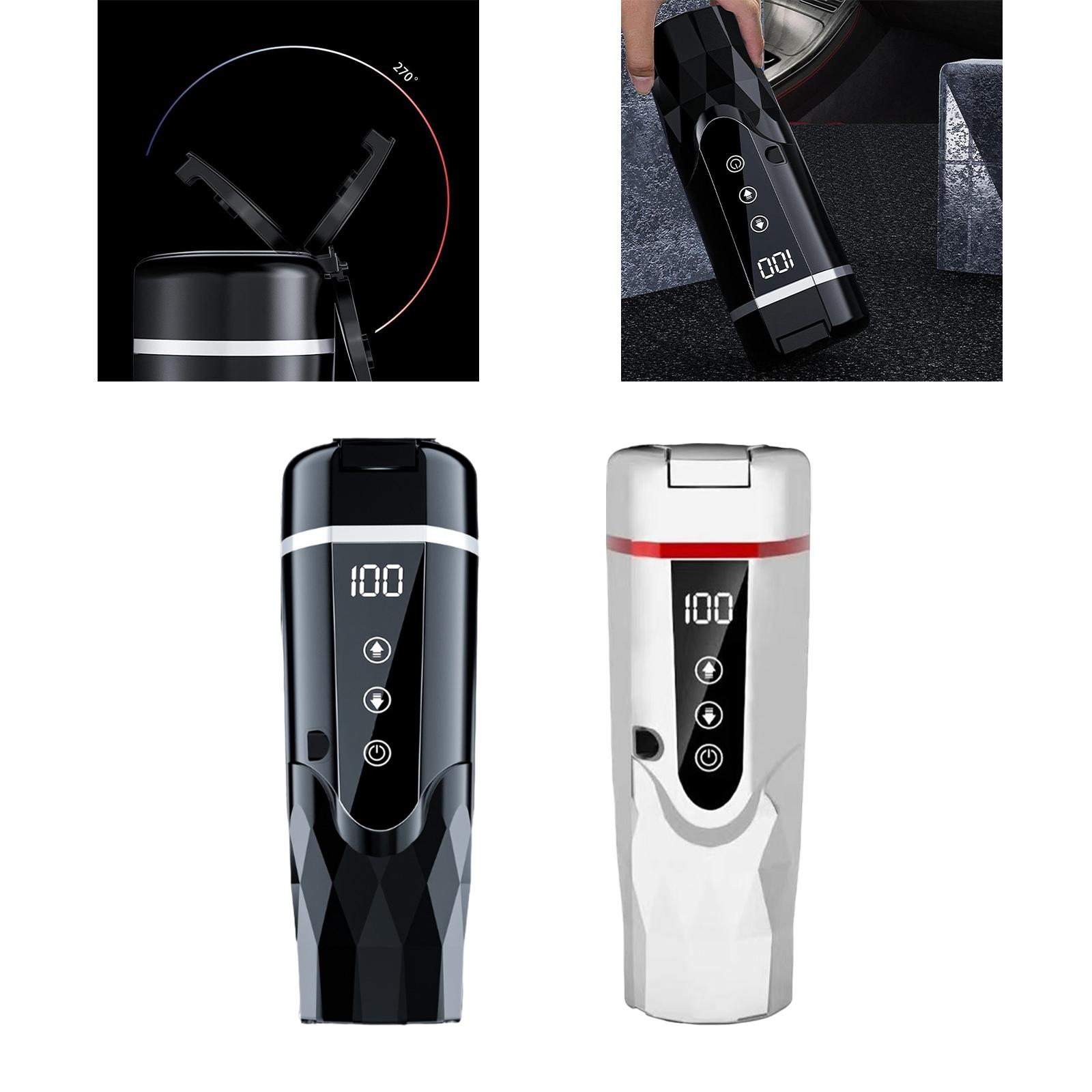 電気式給湯カップ、ポータブル車載ケトル、450ml、温水、ス - Electric Kettle Temperature Control のレビューと価格