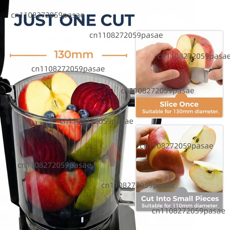 最大出力680W、広口で低速回転のジューサー。果物全体を噛み - Electric Slow Juicer Cold Press のレビューと価格