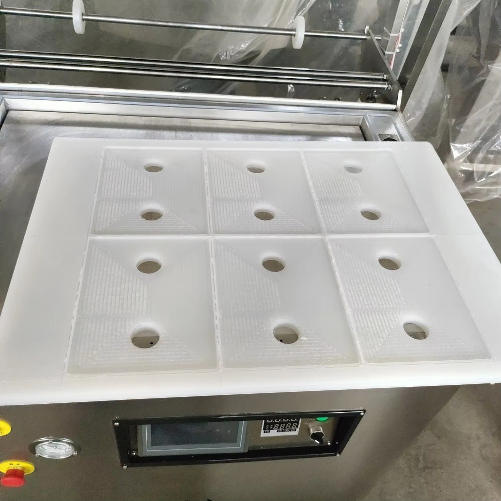自動ステンレス製真空包装機。肉、魚介類、調理済み食品の高効率 - Food Vacuum Sealer Machine のレビューと価格