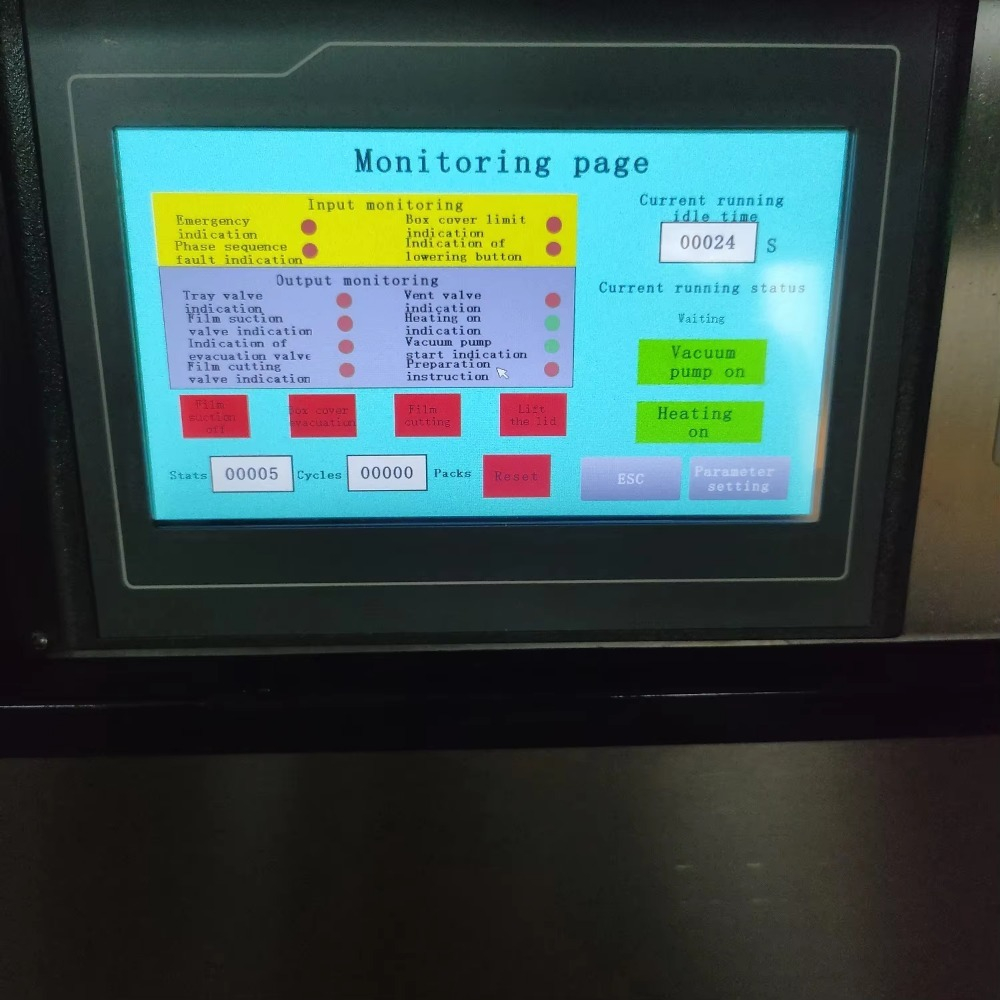 自動ステンレス製真空包装機。肉、魚介類、調理済み食品の高効率 - Food Vacuum Sealer Machine のレビューと価格