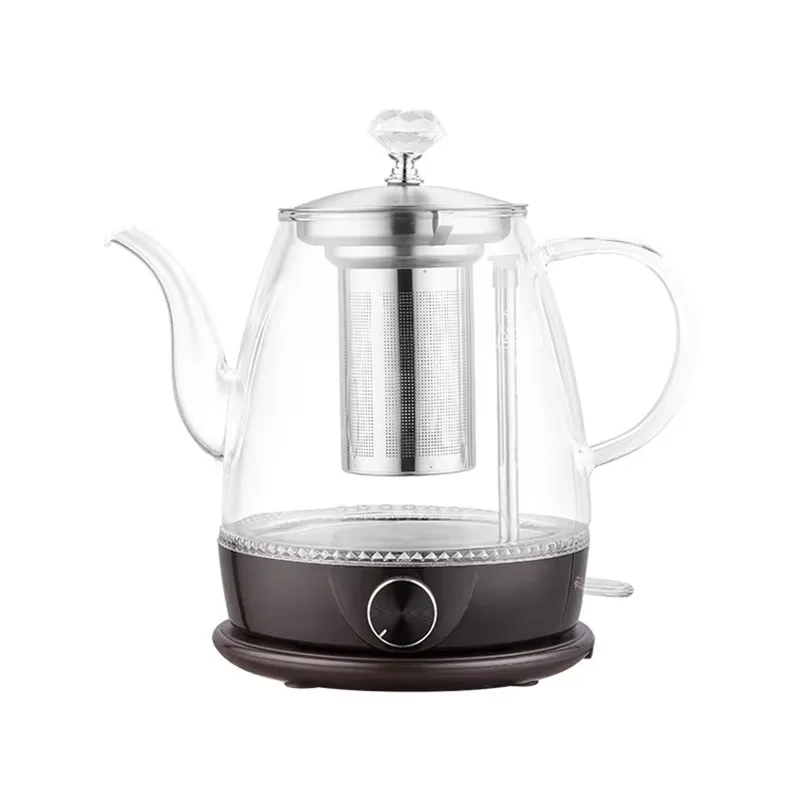 1.2リットル容量のグースネック型電気ケトル。温度調節機能と - Electric Kettle Temperature Control のレビューと価格