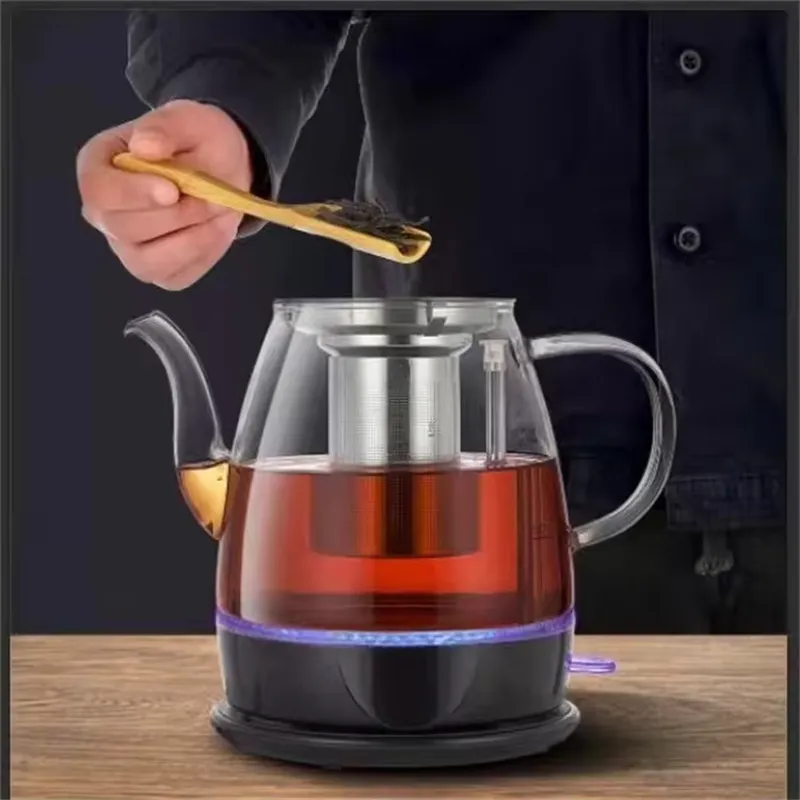 1.2リットル容量のグースネック型電気ケトル。温度調節機能と - Electric Kettle Temperature Control のレビューと価格