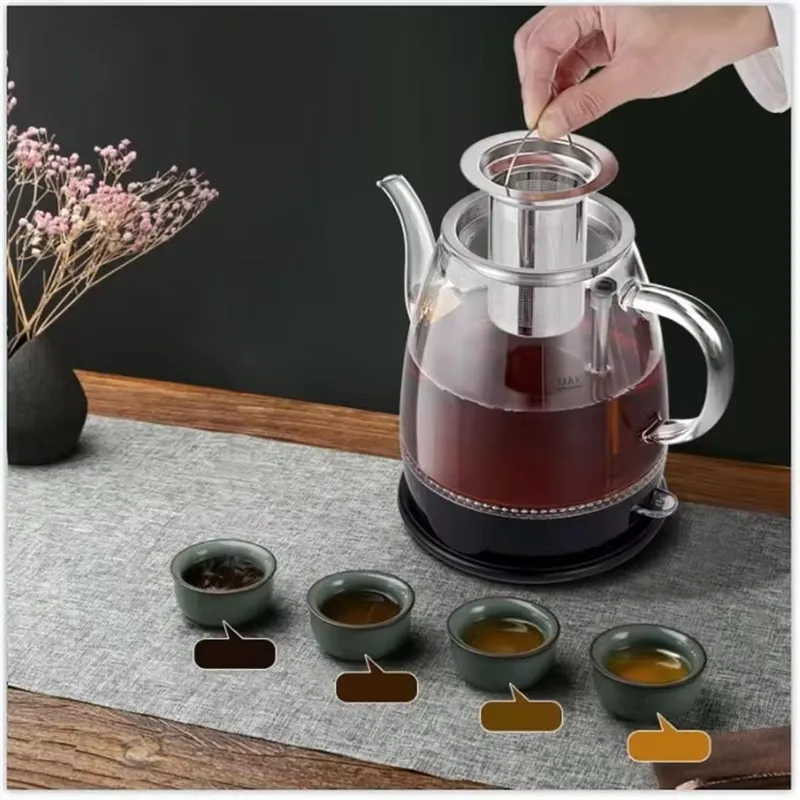1.2リットル容量のグースネック型電気ケトル。温度調節機能と - Electric Kettle Temperature Control のレビューと価格